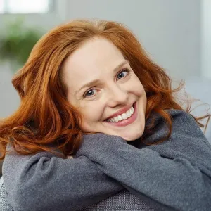 Photo of woman smiling